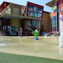 Childrens museum splash pool