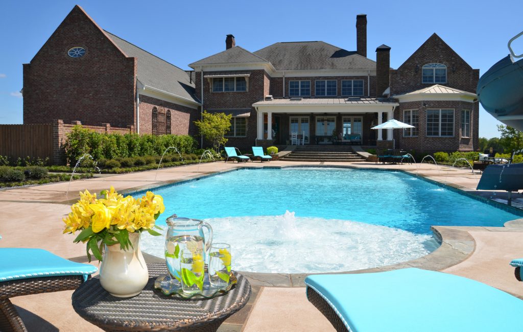 large luxury swimming pool